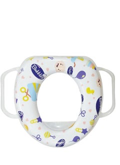 Buy Soft Potty Seat and Potty Training Seat - Soft Cushion, Baby Potty Training, Handles, Safe, Easy to Clean, for Toddler, Kid, Boys and Girls. – The padded Bubbles base is made of strong plastic and lined with a thick and strong layer of sponge and covered with soft linoleum on your child’s skin to make him feel comfortable. – Suitable for a child in the stage of training to take off the diaper (potty training) – Lightweight, easy to carry and clean. – Colorful to attract children’s attention and encourage them to take off the diaper and enter the bathroom in Egypt