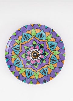 Buy Bright Designs Melamine Dinner Plate  6 Pieces  (D 26cm)Mandala in Egypt