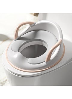 اشتري Potty Training Seat for Boys & Girls, Cartoon-Shape Non-Slip Toddler Potty Training Seat with Built in Splash Guard, Pink في الامارات