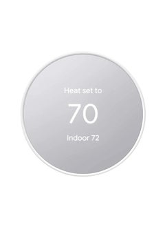 اشتري Nest Thermostat 4th Gen القابل للبرمجة واي فاي ترموستات للمنزل GA01334-US - ثلجي في الامارات