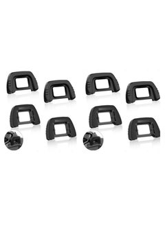 اشتري 8Pcs Eyecup Eyepiece Viewfinder Compatible with Nikon DK-21 D7000 D750 D610 D600 D300 D200 D100 D90 D80 D70 D70s في السعودية