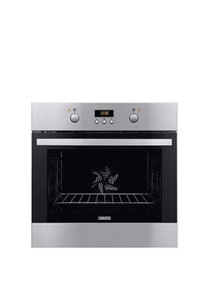 Buy Electric Built-In Oven with grill 60cm capacity 72 liter Stainless Steel ZOB35602XK in Egypt