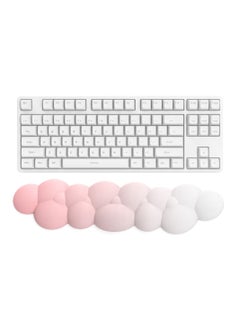 Buy PIWIJOY Cotton Candy Cloud Keyboard Wrist Rest Soft Memory Foam Support Anti-Slip Rubber in UAE