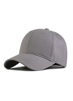 Buy Oversize High Crown Adjustable Plain Mesh Back Trucker Baseball Cap in Saudi Arabia