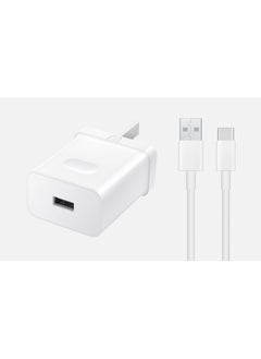 Buy Honor Super Charge Power Adapter Max 35W With Type A To Type C Cable White in UAE