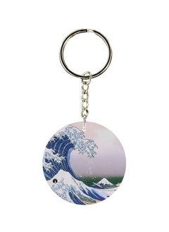 اشتري Sea Waves Printed Keychain في الامارات