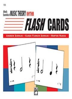 اشتري Essentials Of Music Theory Flash Cards Rhythm by Surmani, Andrew - Surmani, Karen Farnum - Manus, Morton Paperback في الامارات