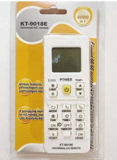 Buy Universal split air conditioner remote control KT-9018E in Saudi Arabia