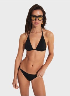 اشتري Plunge Neck Tie Detail Bikini في الامارات