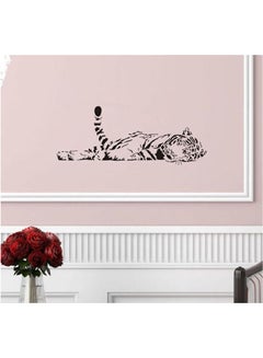 Buy Wild Lying Tail up Tiger Wall Decal Sticker Living Room Stickers PVC Removable  Color in Egypt