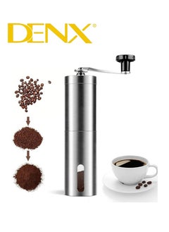 Buy Easy-To-Use Stainless Steel Manual Coffee Grinder With A Capacity Of 40g in Saudi Arabia