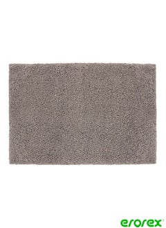 Buy Bath mat beige 60x90 cm in Saudi Arabia