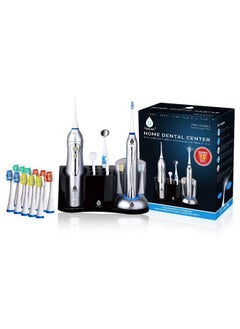 اشتري Ursonic S625 Rechargeable Sonic Toothbrush And Rechargeable Water Flosser With 12 Brush Heads في الامارات