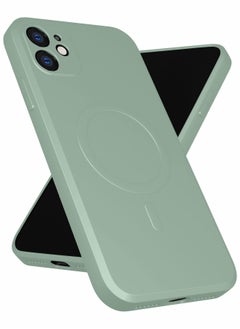 اشتري Protective Phone Case for iPhone 11 Compatible with MagSafe, Gray-green في الامارات