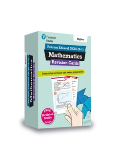 Buy Pearson REVISE Edexcel GCSE (9-1) Maths Higher Revision Cards (with free online Revision Guide): for home learning, 2022 and 2023 assessments and exams in UAE