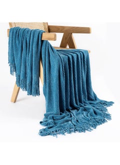 Buy Delphi Throw, Teal - 127X152 Cm in UAE