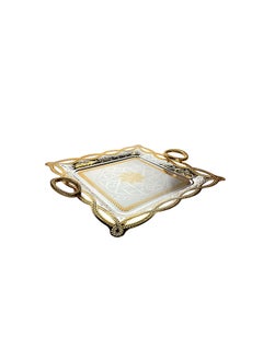 Buy Silverplated Small Size Square Tray in UAE