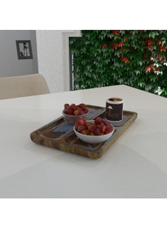 Buy Finest Wooden Sectional Serving Tray in UAE