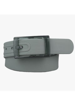 اشتري High Quality Silicone Belt For Men And Women 116.5cm Grey في الامارات
