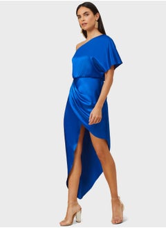 اشتري One Shoulder Satin Dress في الامارات