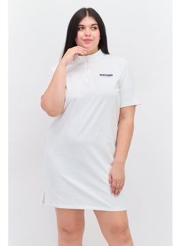 Buy Women Sportswear Fit Training Dress, White in UAE