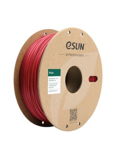 Buy Esun 3D Printer Filament PLA+ 1.75 mm Dimensional Accuracy +/- 0.05 mm 1 Kg (2.2 lbs) Spool 3D Printing Material for 3D Printers – Fire Engine Red in UAE