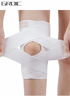 Buy Knee Brace with Side Stabilizer, Knee Protector for Meniscus Torn Knee Pain ACL MCL Arthritis Injury Recovery, Sports Protective Equipment in UAE