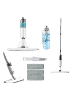 Buy High-Quality Microfiber Spray Mop for Floor Cleaning - Versatile Wet and Dry Cleaning - 360° Rotating Mop Head - Includes 3 Reusable Mop Pads - 350ML Reusable Bottle in UAE