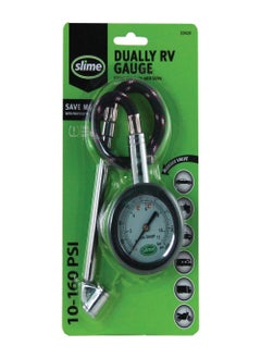 Buy Slime Dually Rv Tire Gauge 10-150 Psi in UAE