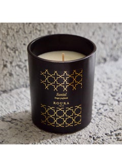 اشتري Roura Arabian Nights Sandalwood Glass Jar Candle 130 g في الامارات