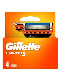 Buy Gillette Fusion 5 Men's Blades, 4 Count in UAE