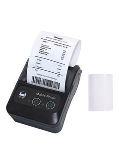 Buy Portable Wireless Thermal Printer Black in UAE