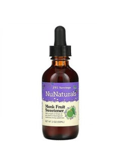 Buy NuNaturals, Monk Fruit Sweetener, 2 oz (59 ml) in UAE