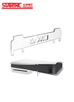 اشتري Stand for PS5 Slim Console, Transparent Acrylic Stand Compatible with PS5 Slim Disc Edition في الامارات