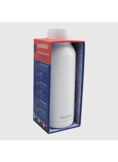 Buy Quokka White Thermal Bottle Stainless Steel Ultramarine (510 ml) in Egypt