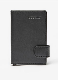 Buy Solid Wallet with Snap Button Closure in Saudi Arabia