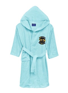 Buy Children's Bathrobe. Banotex 100% Cotton Super Soft and Fast Water Absorption Hooded Bathrobe for Girls and Boys Stylish Design and Attractive Graphics SIZE 14 YEARS in UAE