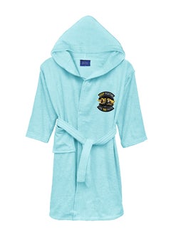 Buy Children's Bathrobe. Banotex 100% Cotton Super Soft and Fast Water Absorption Hooded Bathrobe for Girls and Boys Stylish Design and Attractive Graphics SIZE 14 YEARS in UAE