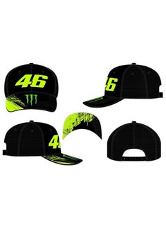 اشتري Mens Vr46 Monster Dual Line Hat  Black  One Size في الامارات