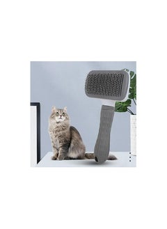 اشتري Cats Dogs Brushes for Long Haired & Short Hair, Supple Stainless Steel Bristles Quick Cleaning of the Brush to Remove Tangles Dead Undercoat and Dirt في الامارات