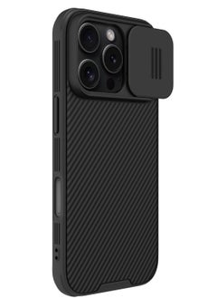 Buy Nillkin CamShield Pro Case Compatible With Iphone 16 Pro 6.3 Inch Camera Protection Black in Egypt