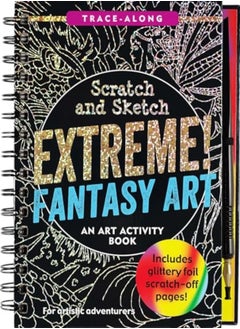 Buy Scratch  and Sketch Extreme Fantasy Art Trace Along in UAE