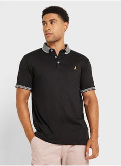 Buy Mens Ss Jersey Polo With Split Hem Side in UAE