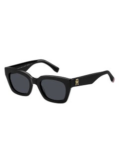 Buy Women's UV Protection Rectangular Sunglasses - Th 2052/S Black Millimeter - Lens Size: 51 Mm in UAE