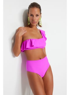 Buy Pink High Waist Bikini Bottom TBESS21BA0057 in Egypt