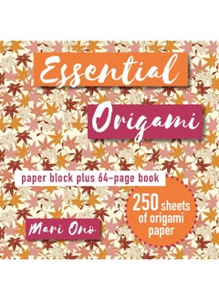 Buy Essential Origami: Paper Block Plus 64-Page Book in UAE