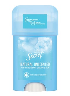 Buy Natural Unscented Antiperspirant Cream Stick for Women 40 ml in Egypt