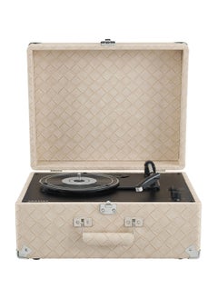 Buy Crosley CR6253B-LT Anthology Vintage 3-Speed Bluetooth in/Out Suitcase Turntable Light Tan in UAE