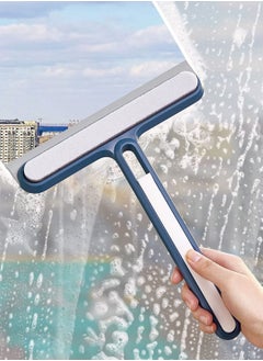 Buy Multi-Purpose Silicon Squeegee, Household Cleaning Tools, Mirror Wiper, Glass Window Cleaner Apply to Tiles, Shower Doors, Bathroom, Mirrors, and Car Windows, Doors in Saudi Arabia