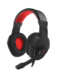 Buy U3 Gaming Headset with Mic,Over Ear Gaming Headphone for PC, PS4, PS5, Laptop, Xbox One, Mac, iPad, Nintendo Switch Games, Computer Game Gamer Flexible Microphone Volume Control,Black/Red in UAE